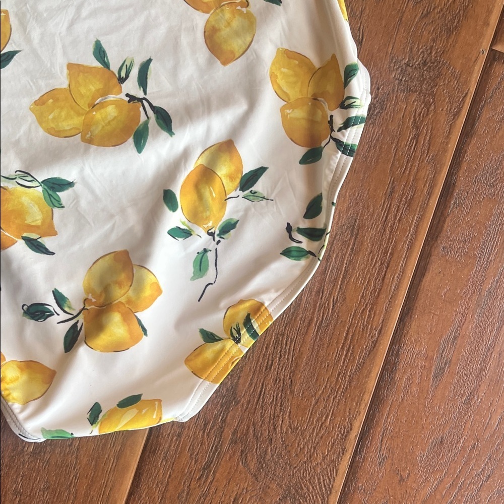 Kate Spade Lemon Print Swimsuit - Size XLT - Picture 11 of 12